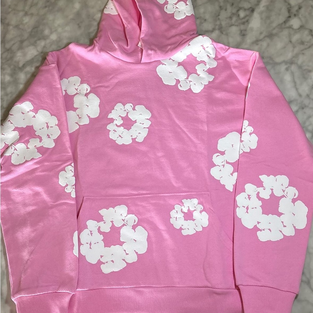 Pink denim tears Women's Sweater